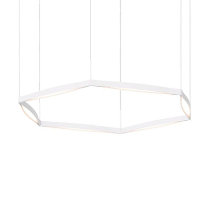 Ola 6-Light LED Pendant in Satin White