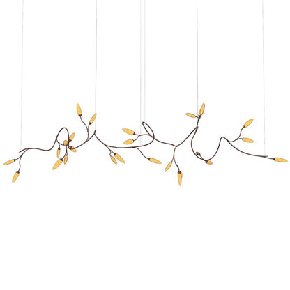 Vines 26-Light LED Pendant in Coffee Bronze