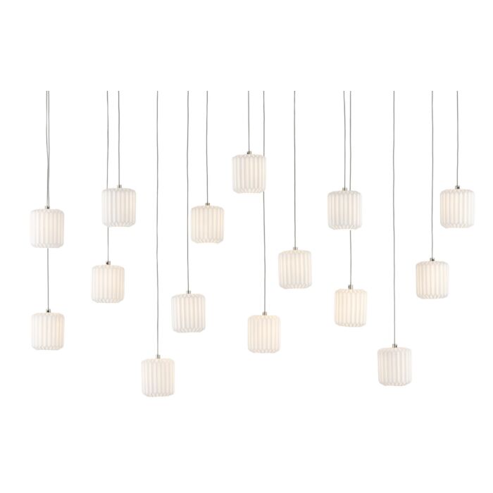 Dove 15-Light 1Pendant in White