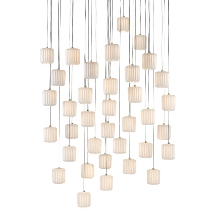 Dove 36-Light 3Pendant in White