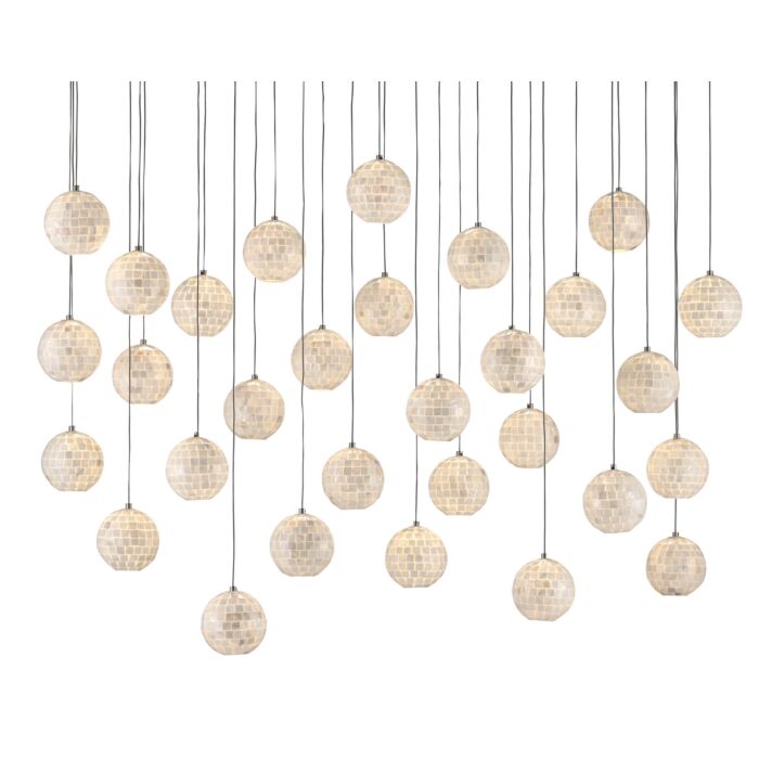 Finhorn 30-Light Pendant in Pearl