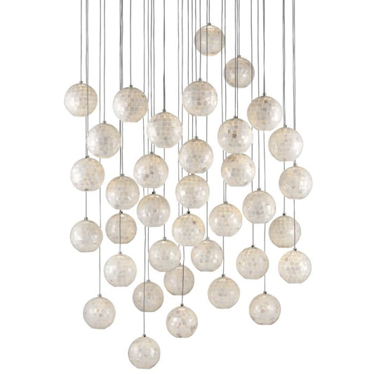 Finhorn 36-Light 3Pendant in Pearl