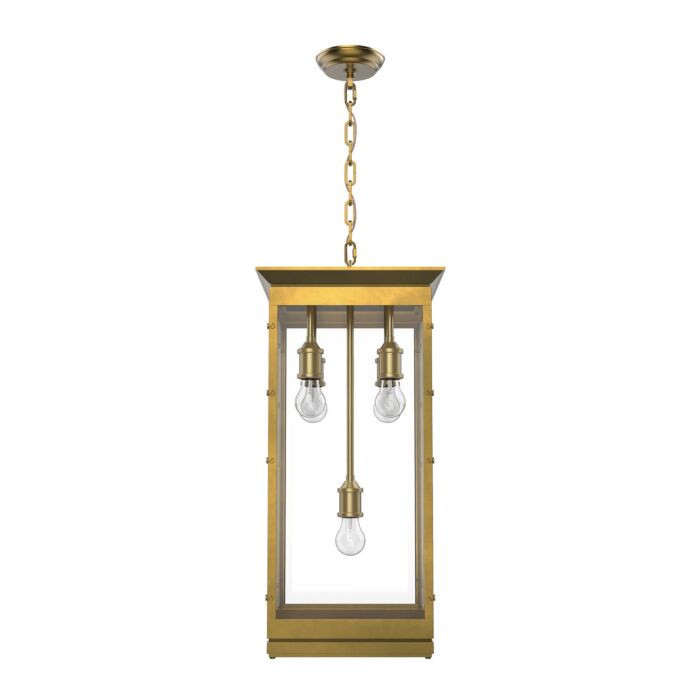 Douglas 5-Light Pendant in Vintage Brass