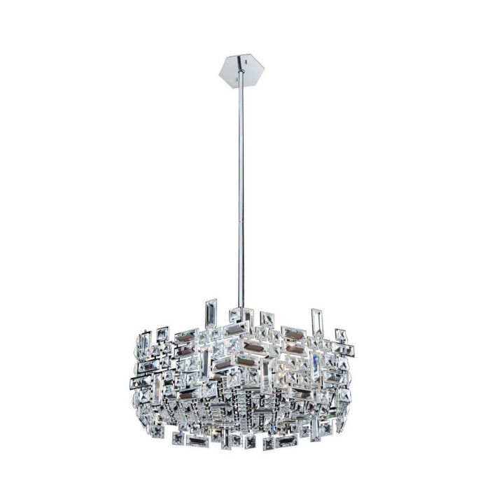 Vermeer 6-Light Pendant in Chrome