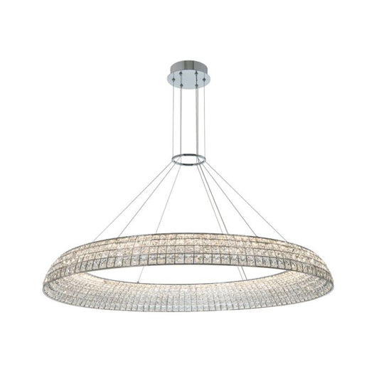 Nuvole LED Pendant in Chrome