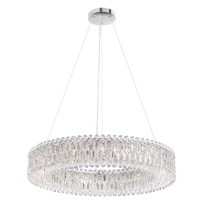 Sarella 18-Light Pendant in Stainless Steel