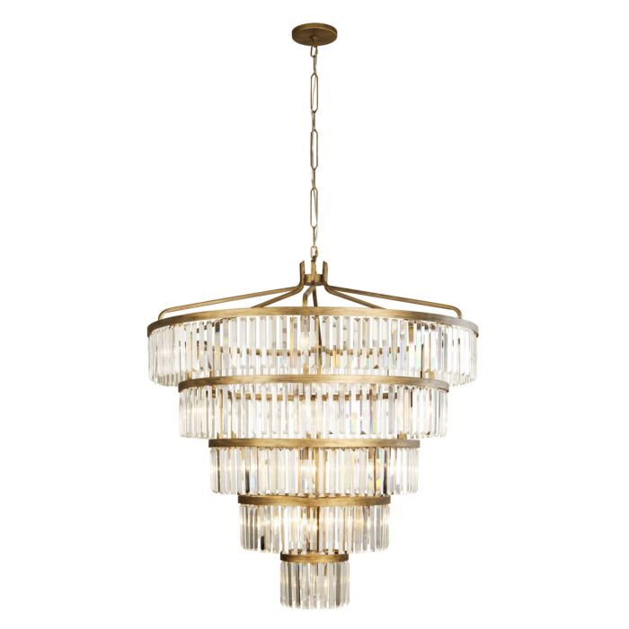 Social Club 25-Light Pendant in Havana Gold