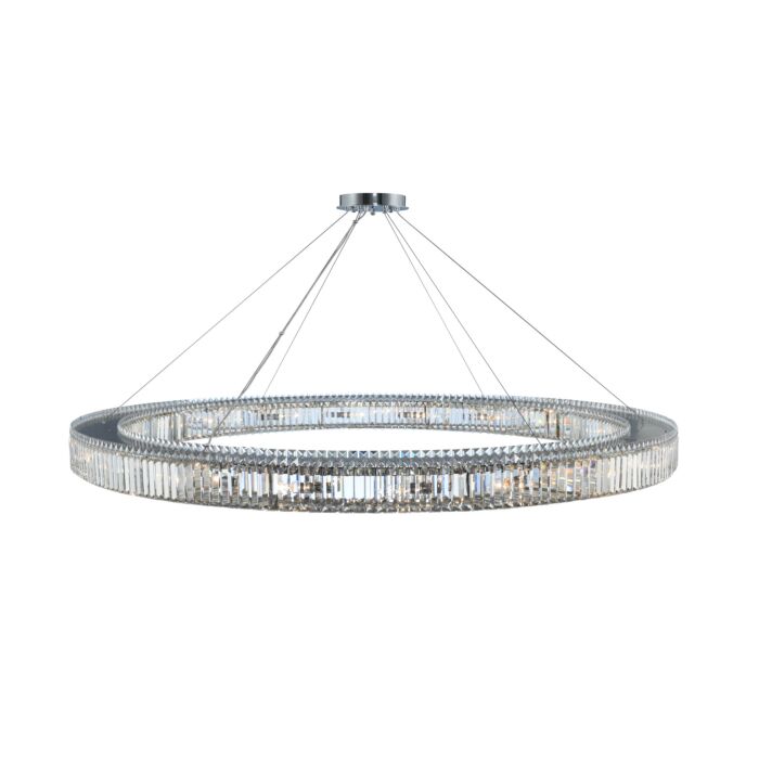 Rondelle Pendant Light in Chrome