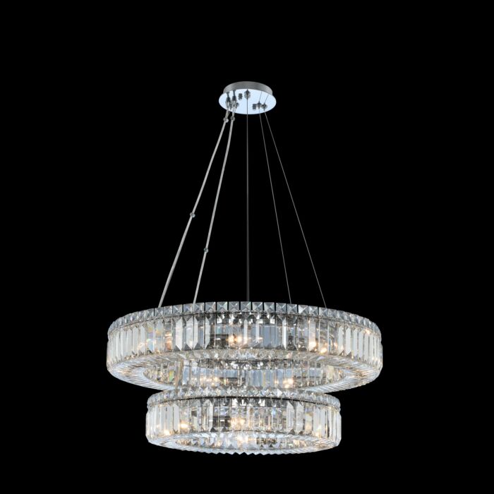 Rondelle Pendant Light in Chrome