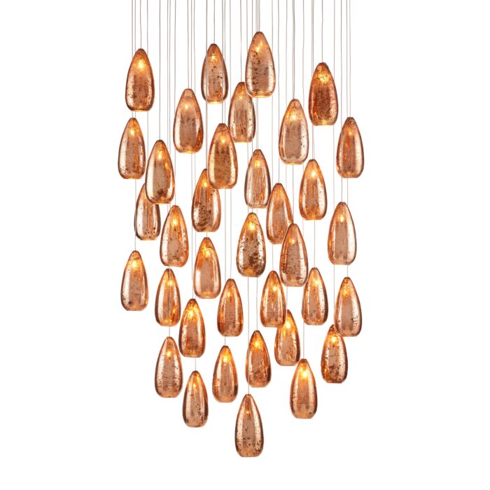 Rame 36-Light 3Pendant in Copper