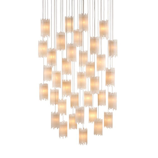 Escenia 36-Light 3Pendant in Frosted White