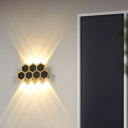 Beehive-shaped LED Up and Down Lights Waterproof Modern Wall Washer Light