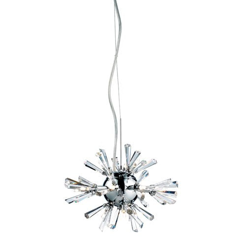 Lenka Chrome Fifteen-Light Pendant