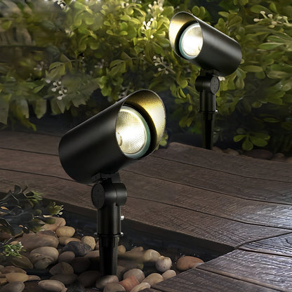 Waterproof Black Modern LED Spotlights Outdoor Spot Lights Lawn Lamp