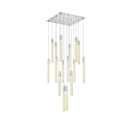 Weston 16-Light Pendant in Chrome