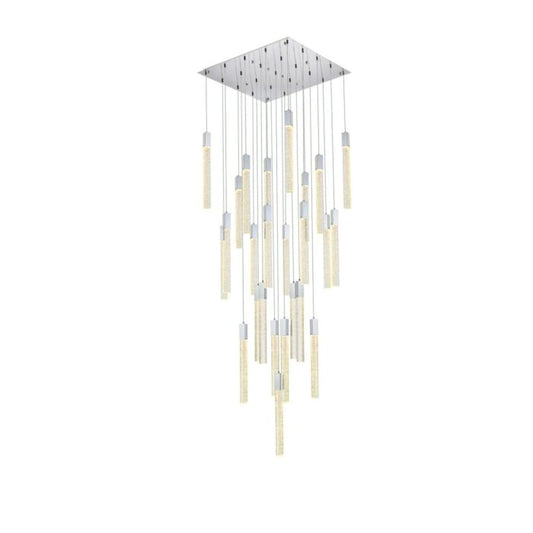 Weston 25-Light Pendant in Chrome