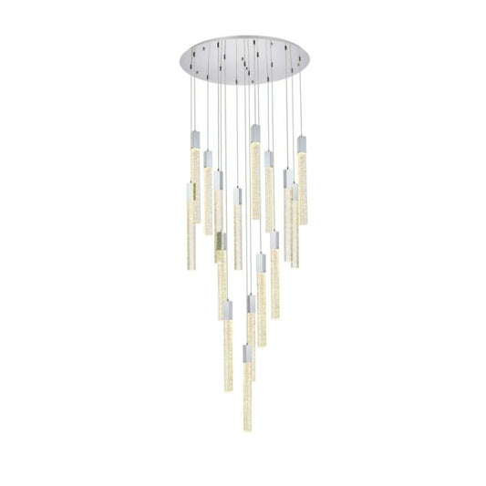 Weston 16-Light Pendant in Chrome