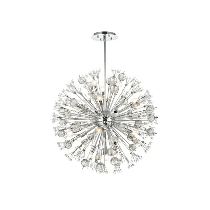 Vera 18-Light Pendant in Chrome