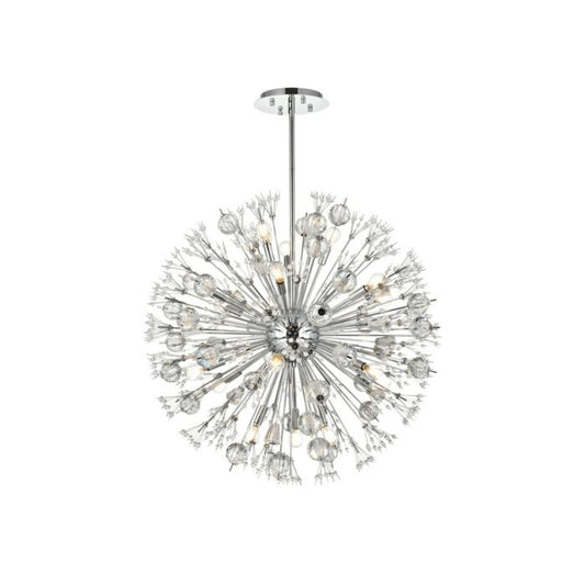 Vera 18-Light Pendant in Chrome