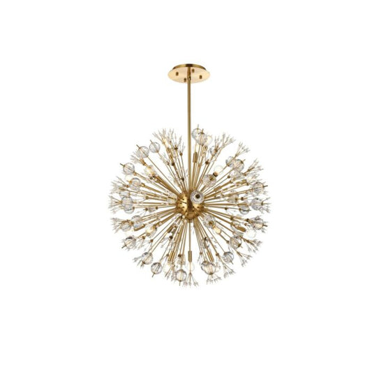 Vera 18-Light Pendant in Gold