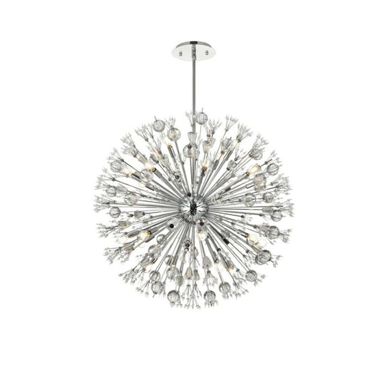 Vera 24-Light Pendant in Chrome