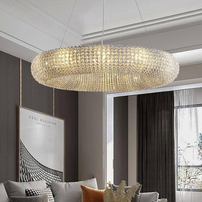 Bergamo Crystal Modern Chandelier