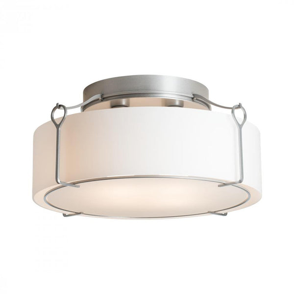 Semi-Flush Mount, 4-Light, Vintage Platinum, Opal Glass, 19.6"W (121145-SKT-82-GG0216 52YPF0)