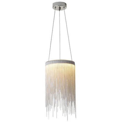 Cadena Chain Tassel Pendant Light Fixture