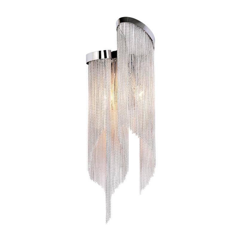 Cadena Chain Tassel Wall Sconce