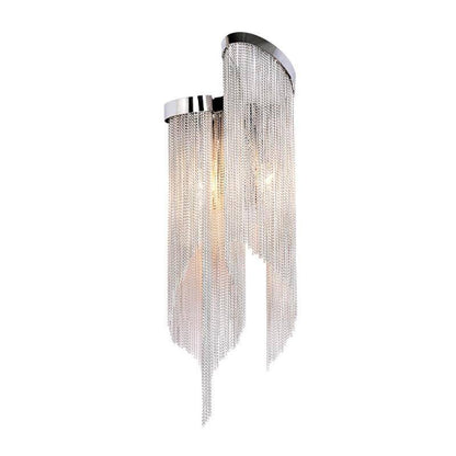 Cadena Chain Tassel Wall Sconce