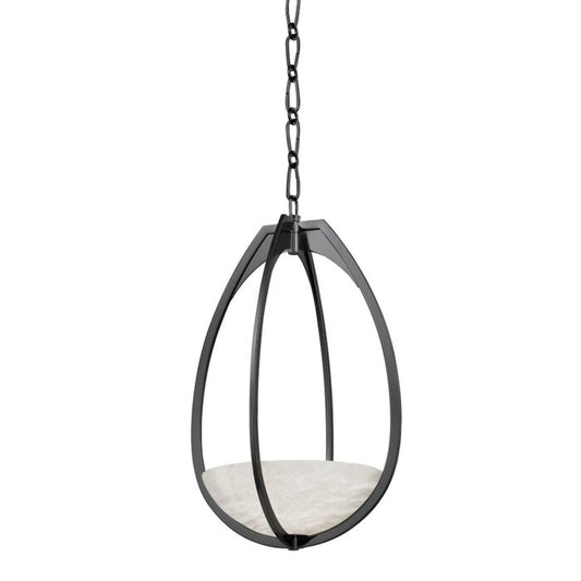 Lloyd 1-Light LED Pendant in Black Nickel