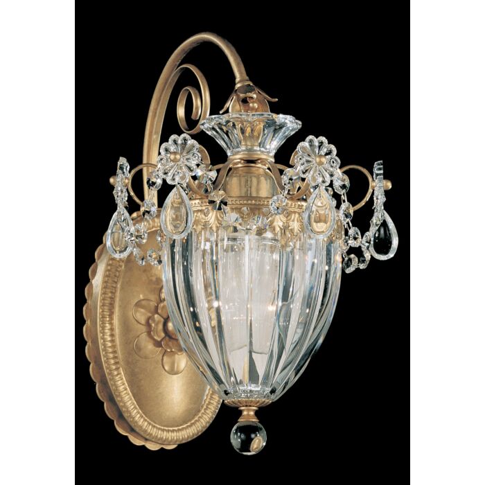 Bagatelle 1-Light Wall Sconce in French Gold