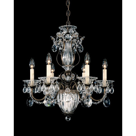 Bagatelle 6-Light Chandelier in Heirloom Bronze