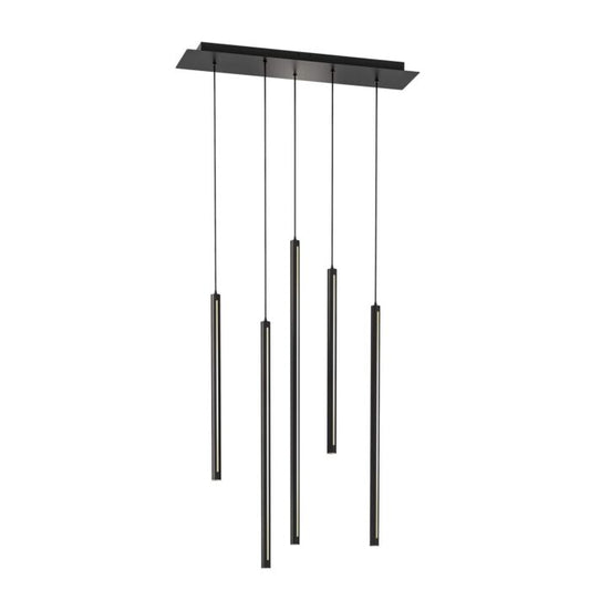 1-Light LED Pendant in Black