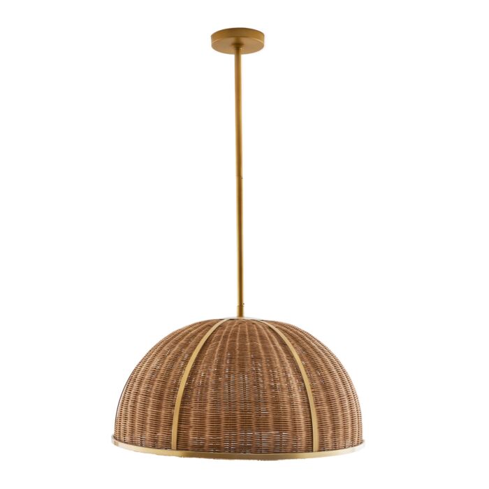 Palma 1-Light Pendant in Natural