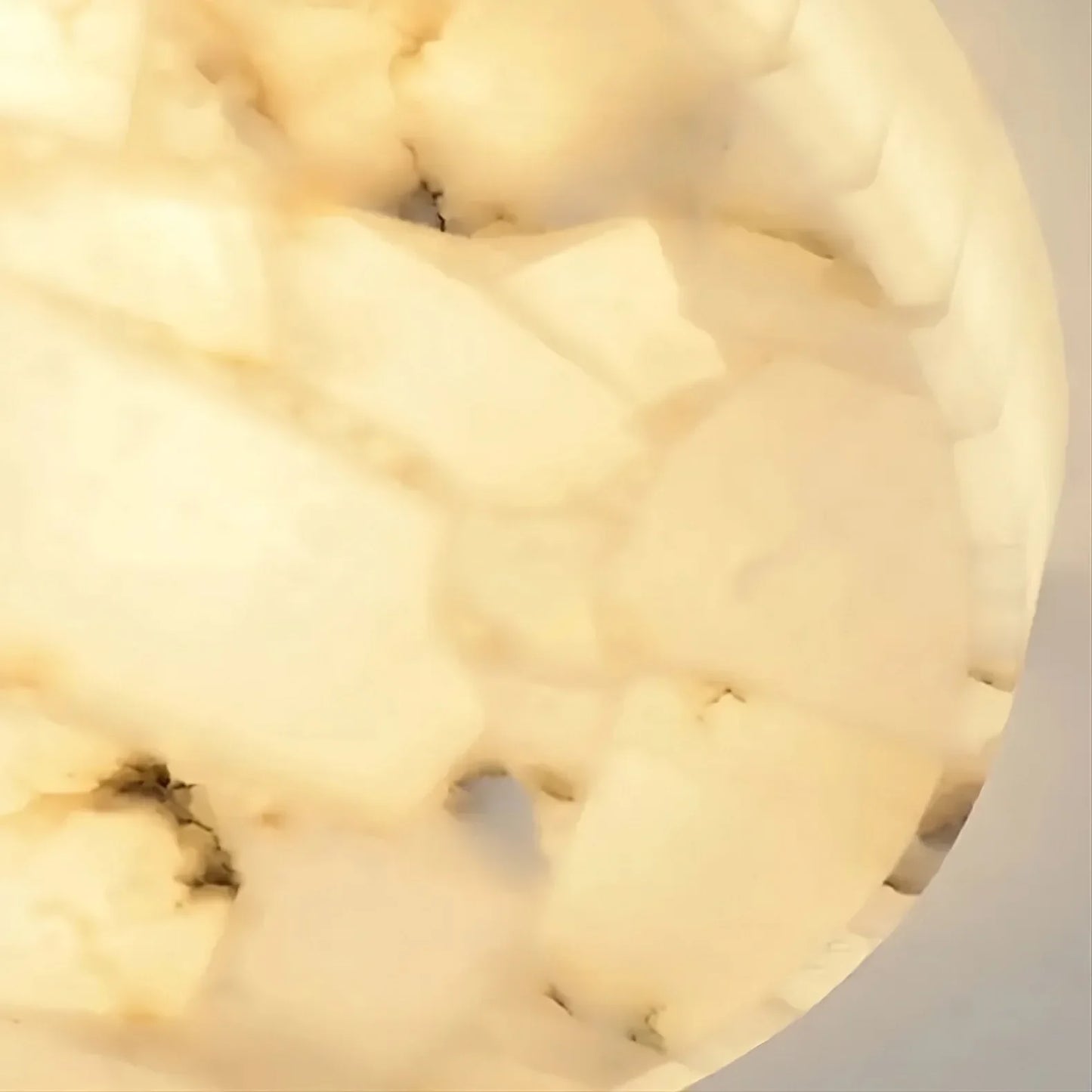 Moonshade Natural Marble Ceiling Light