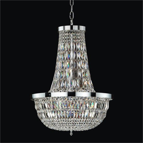 Lucia Crystal Nine Light Pendant