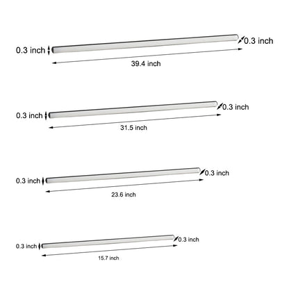 6PCS Long Strip 12V Surface Mounted LED Cabinet Lighting