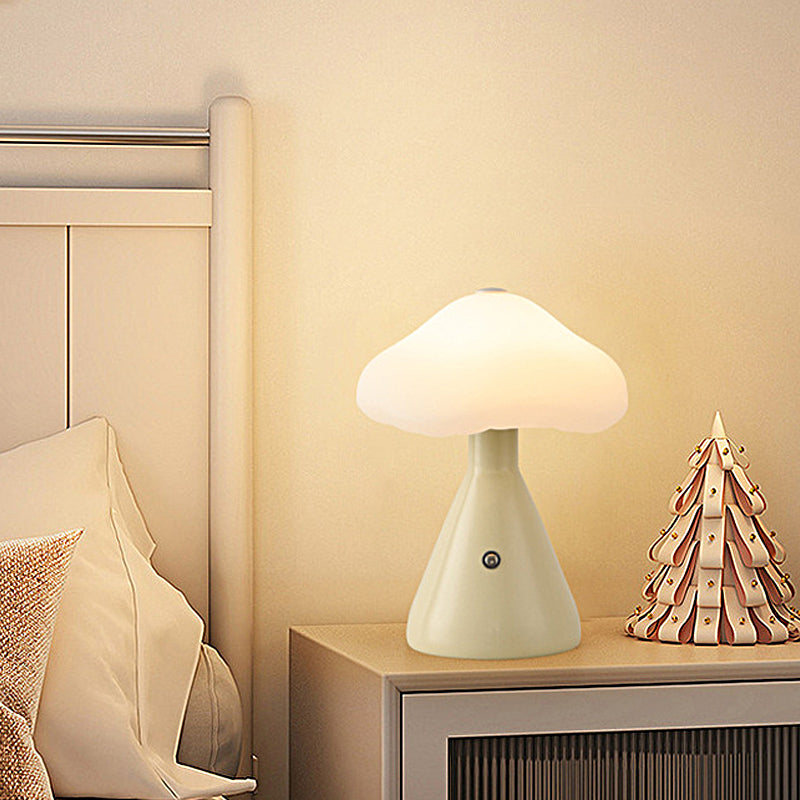 6.3 inch Metal Mushroom Cloud Table Lamp LED Ambient Lighting