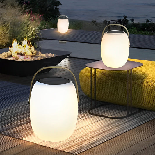 Portable Lantern LED Energy Saving Waterproof Solar Outdoor Lights