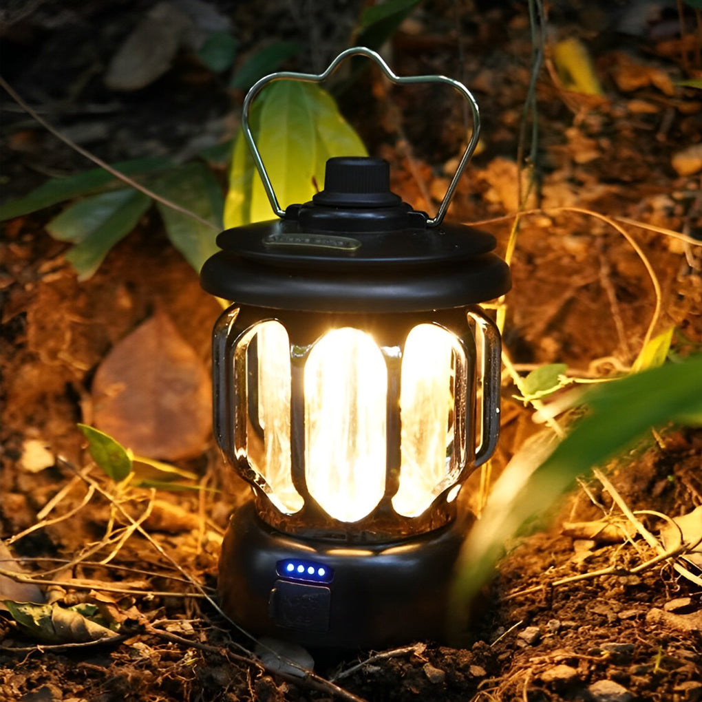 Portable Multi-function LED Waterproof Rechargeable Outdoor Lanterns