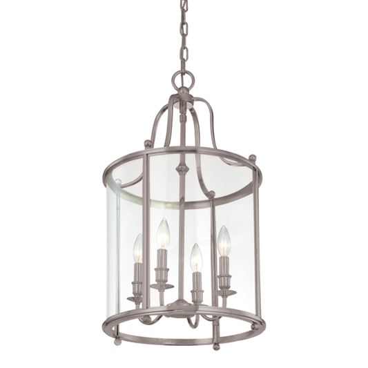 Mansfield Pendant Light in Antique Nickel