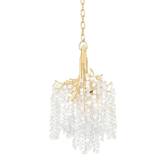 Genoa 5-Light Chandelier in Gold Leaf