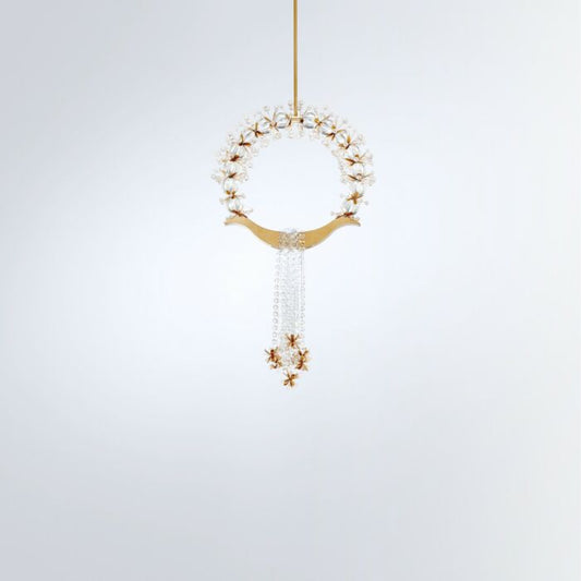 Laurel 1-Light LED Mini Pendant in Heirloom Gold