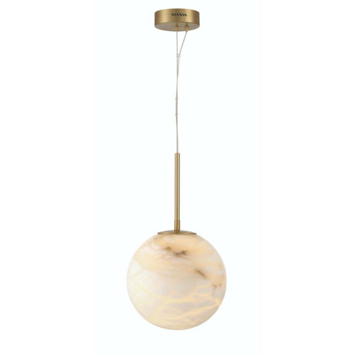 Kepler 1-Light LED Pendant in Gold