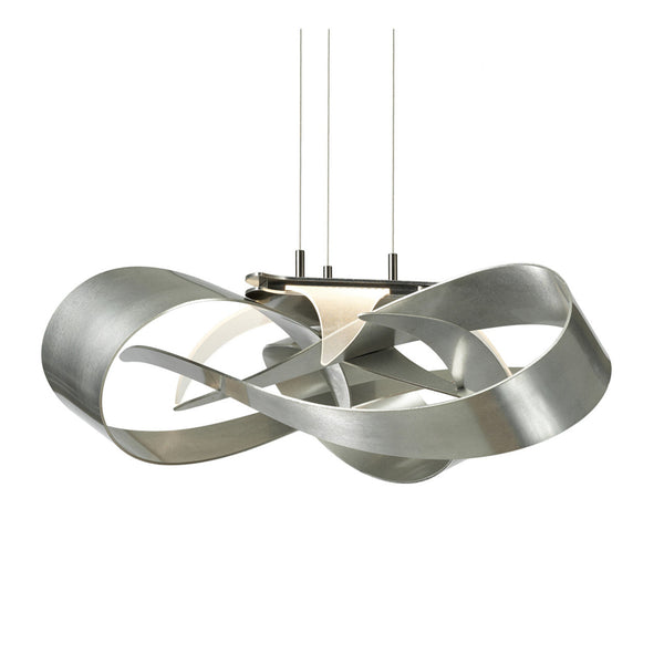 Pendant, 1-Light, Standard Height, LED, Sterling, 26.5"W (136520-LED-STND-85 5D6Q52)