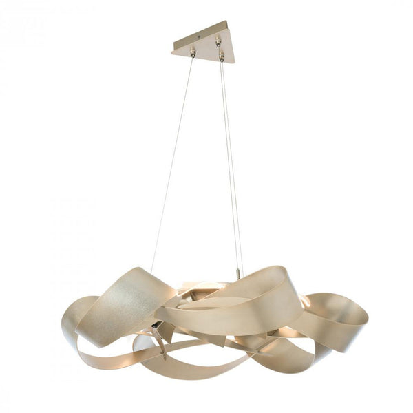 Pendant, 1-Light, Standard Height, LED, Soft Gold, 39.4"W (136525-LED-STND-84 3W4LFD)