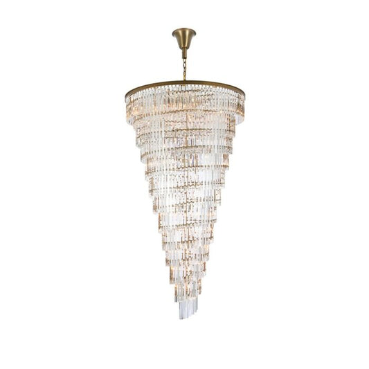 Sydney 58-Light 5Chandelier in satin gold