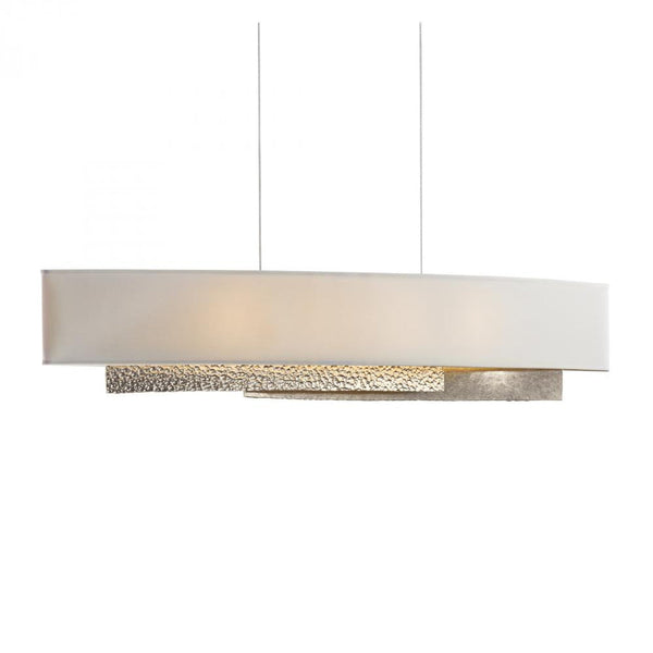 Linear Chandelier, 4-Light, Standard Height, Soft Gold, 42"W (137675-SKT-STND-84-SE4279 3W1QLD)