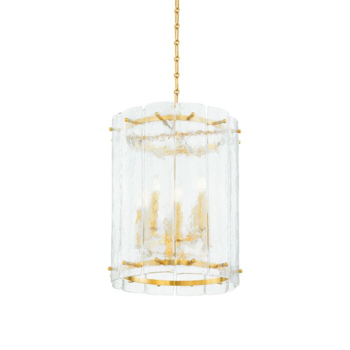 Rio 8-Light Lantern in Vintage Polished Brass